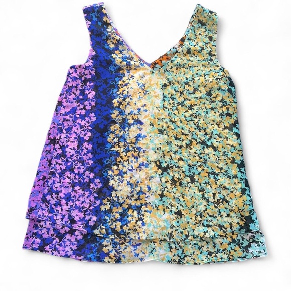 CAbi Colorful Abstract Sleeveless Top - Picture 2 of 6